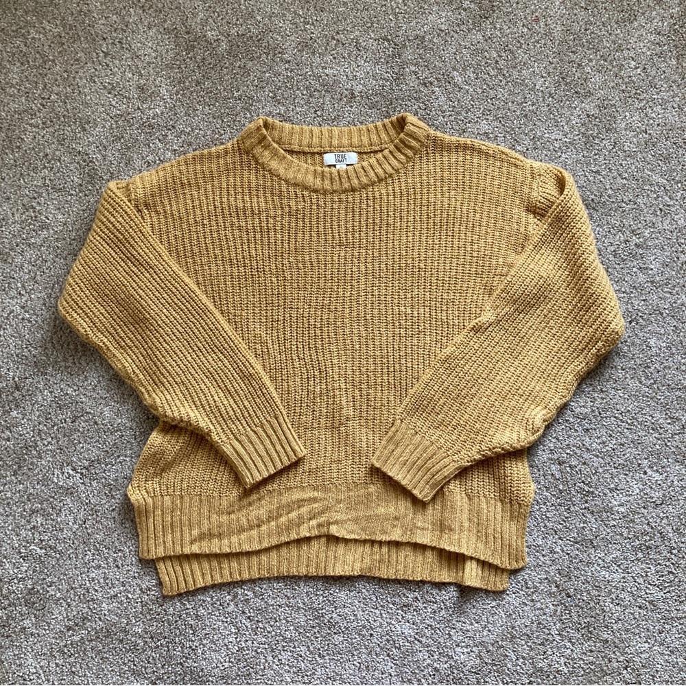 Mustard Yellow Sweater